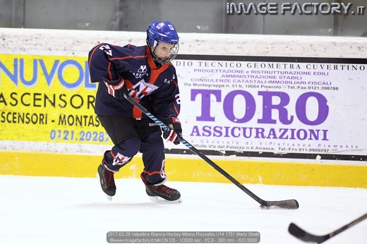 2017-02-26 Valpellice Bianca-Hockey Milano Rossoblu U14 1751 Mario Stiatti